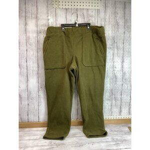tropical y2k boho indie Goodfellow & Co. Mens Green Pants Alastic Waist Sze XL